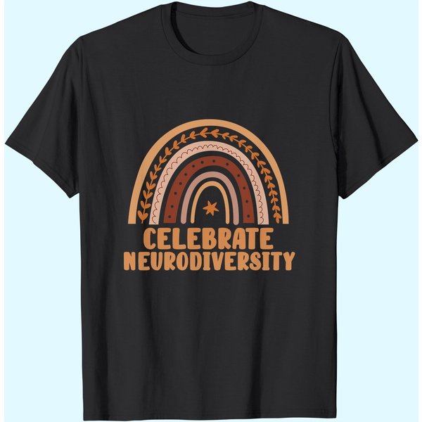 Humorous Neurodiversity Brain Sickness Thinking Diseases T-Shirt-image