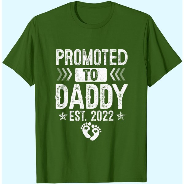 Promoted To Daddy Est 2022 Soon To Be Daddy T-Shirt-image