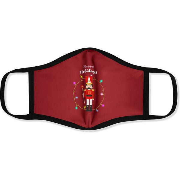 Christmas Nutcracker Solider Happy Holiday Classic Face Masks