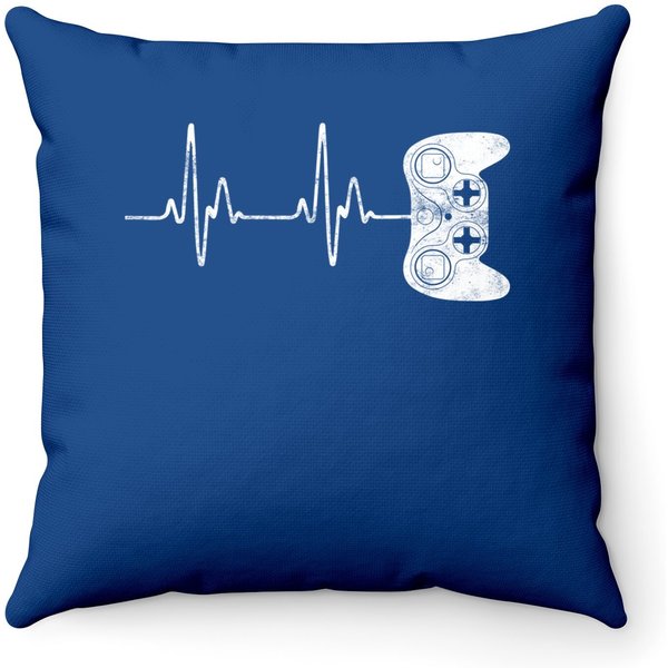 Gamer Heartbeat Cushion - Video Game Lover Gift-image