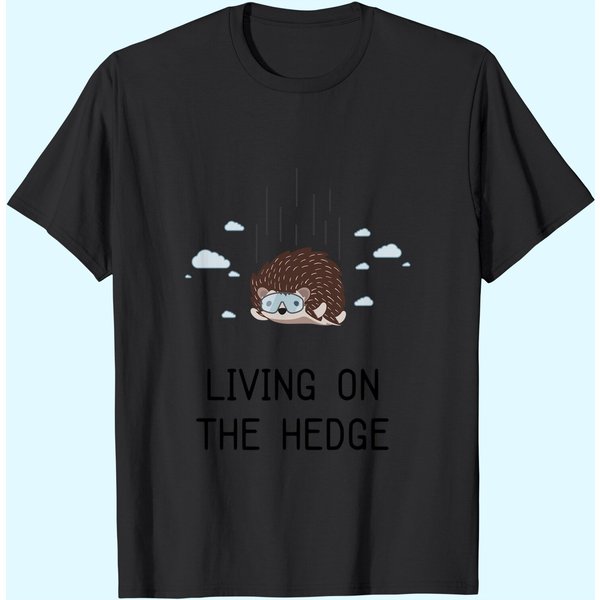 Hedgehog Shirt Kids Cute Hedgehog Gifts For Girls Women T-Shirt-image
