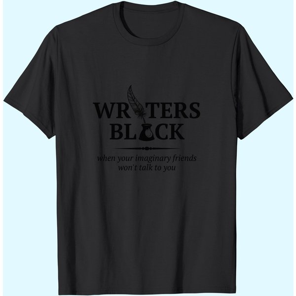Writers Block T-Shirt-image