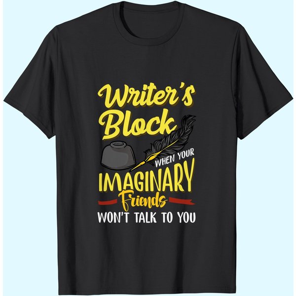 Writers Block T-Shirt-image