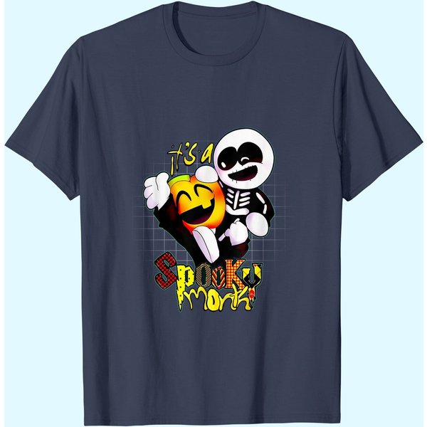 It's A Spooky Month Skid And Pump T-Shirt-image