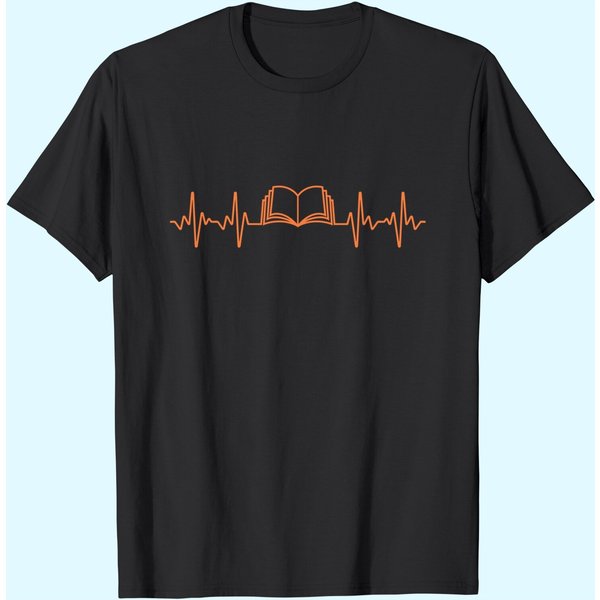 Book Lover Cool Reading Bookaholic Reader T-Shirt-image