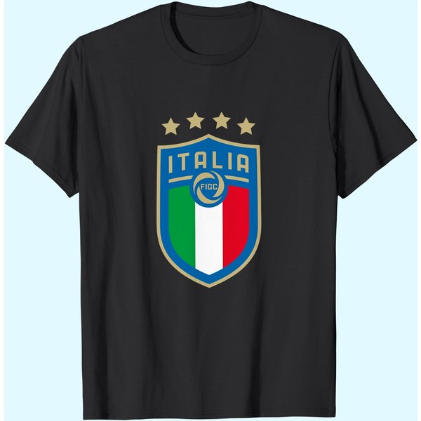 Euro 2024 Men's T Shirt Italia Football Team Premium-image