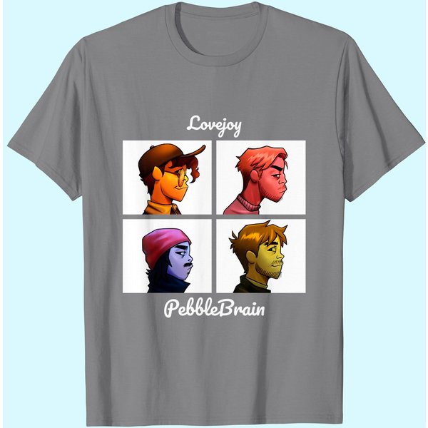 Pebble Brain Lovejoy T Shirt-image
