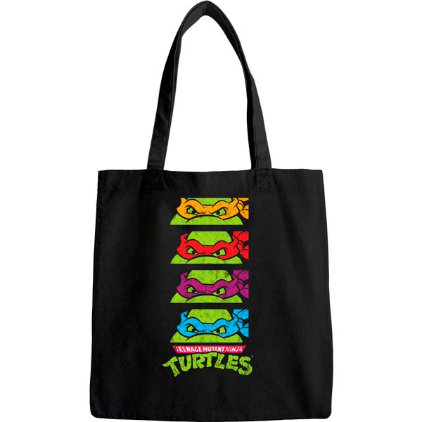 Teenage Mutant Ninja Turtles Paneled Faces Tote Bag