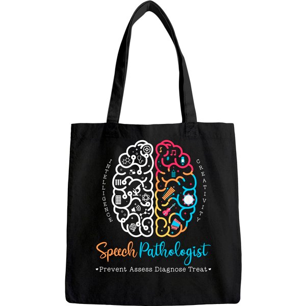 Brain Of A Speech Pathologist Tote Bag-image