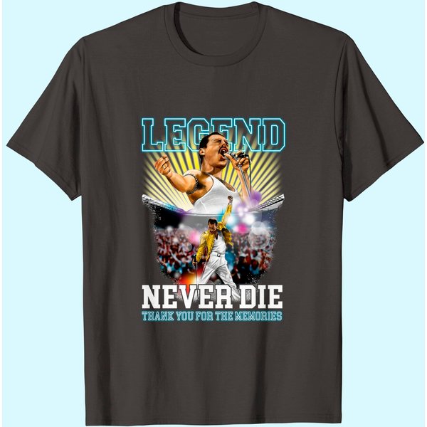 Legend Never Die Freddie Mercury T-Shirt-image