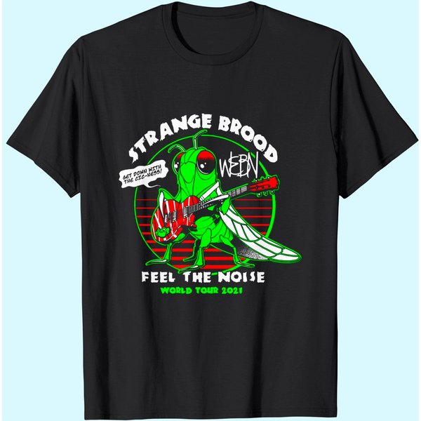 Webn Cicadas Unisex T Shirt Strange Brood Feel The Noise-image