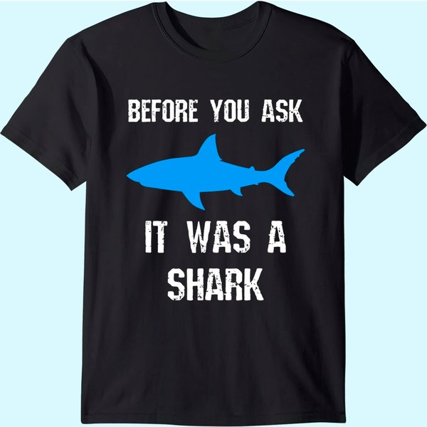 Funny Amputee Amputation Surgery Shark Humor T-Shirt-image