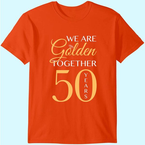 Romantic Shirt For Couples - 50Th Wedding Anniversary Premium T-Shirt-image