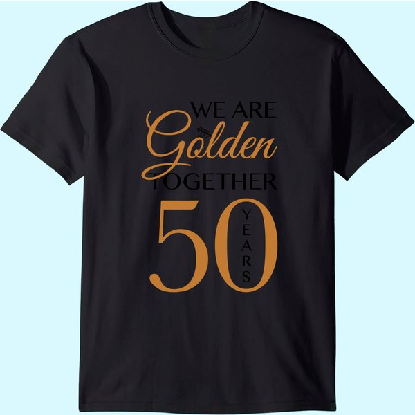 Romantic Shirt For Couples - 50Th Wedding Anniversary T-Shirt-image