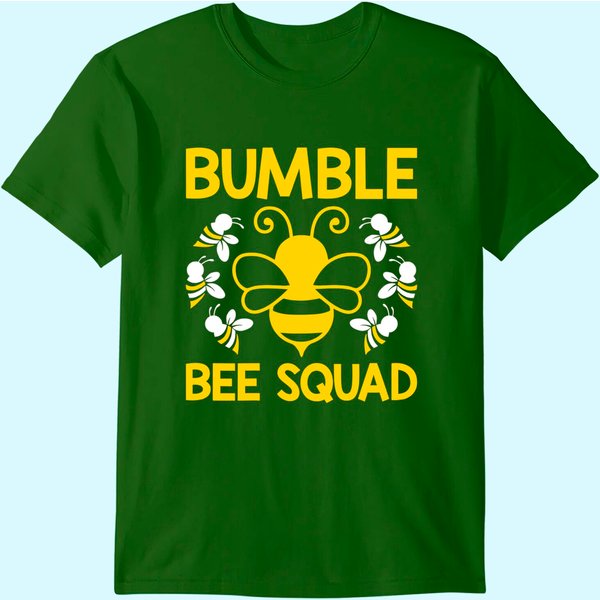 Bumble Bee Squad Team Group Family & Friends T Shirt-image
