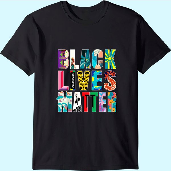 Black Lives Matter - Celebrate Diversity T-Shirt-image