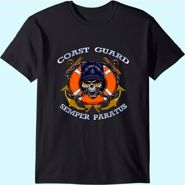 U.S. Coast Guard Shirt Original Uscg Semper Paratus Gift T Shirt-image