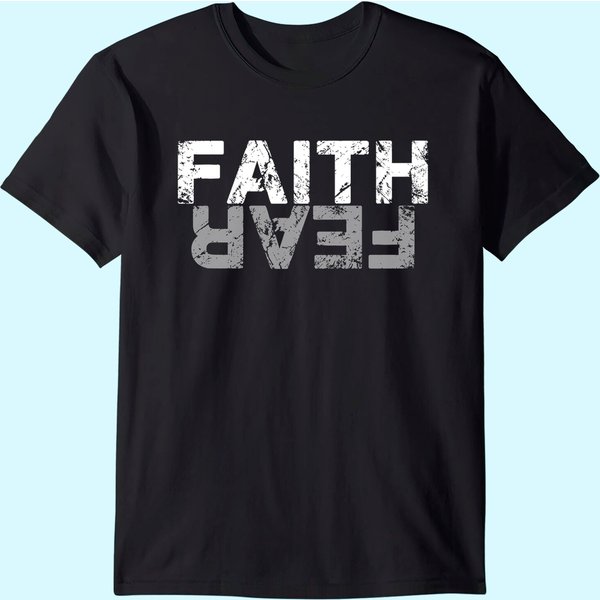Faith Over Fear Premium T-Shirt-image