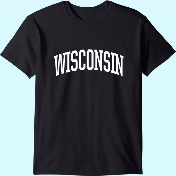Wisconsin Wisconsin Sports College T Shirt-image