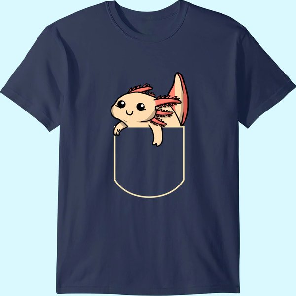 Axolotl In The Pocket Gift T-Shirt-image
