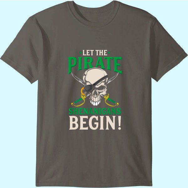 Let The Pirate Shenanigans Begin Halloween T-Shirt-image
