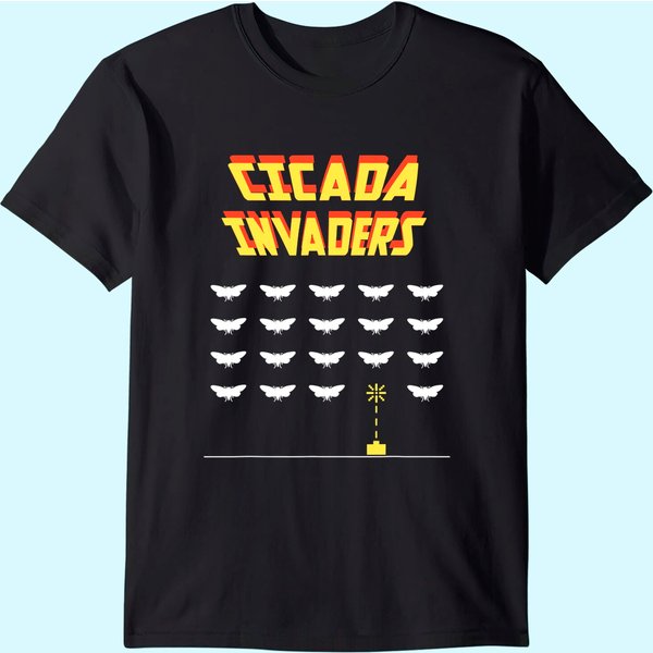 Men's T Shirt Cicada Invaders-image