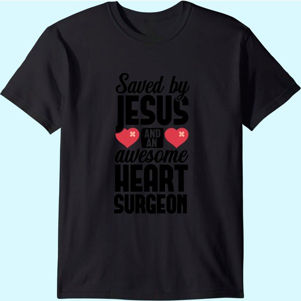 Open Heart Surgery Survivor Jesus Bypass Recovery Gift T-Shirt-image