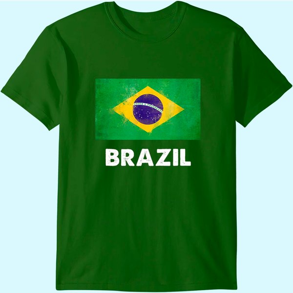 Brazil Flag T Shirt-image