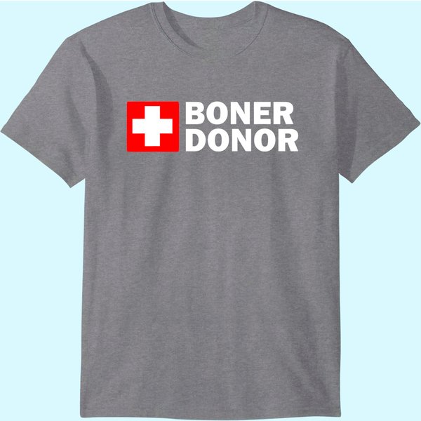 Boner Donor - Funny Halloween Costume Idea T-Shirt-image