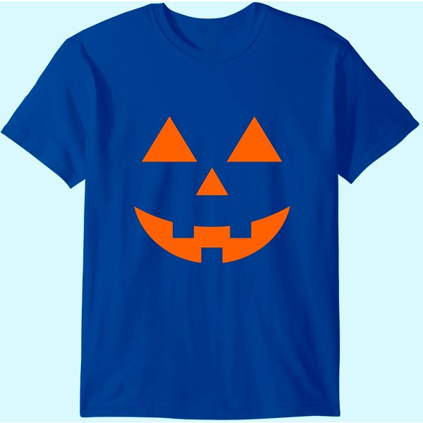 Spooky Jack O Lantern Halloween Party Pumpkin Patch Autumn T Shirt-image