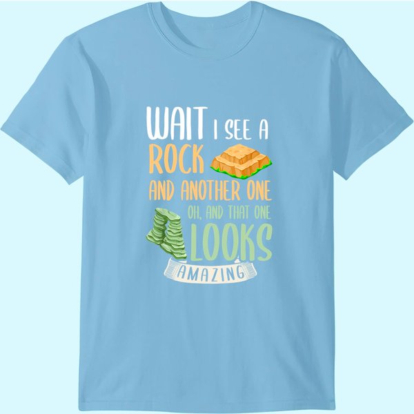 Joke Rock Collector Geology Gift T-Shirt-image