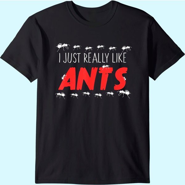 Entomology Ant Keeper Gift Idea Men Boys Kids Ants T Shirt-image