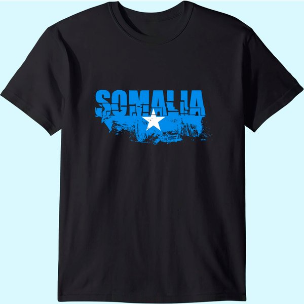 Somalia Shirt For Somali Men, Women, And Kids T-Shirt-image