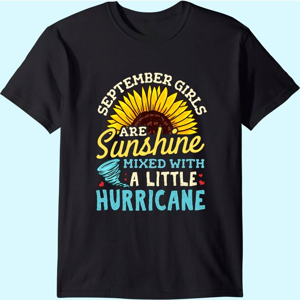 September Girl Birthday T-Shirt-image