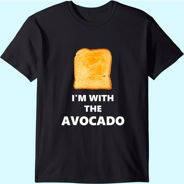 I'm With The Avocado Toast Halloween T Shirt-image