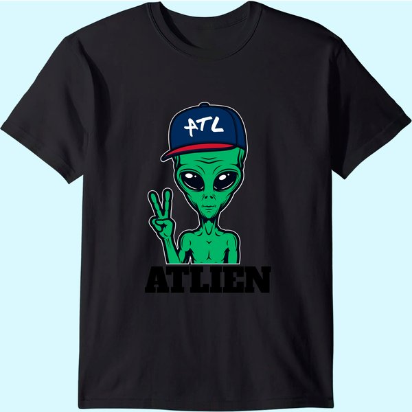 Atlanta Atlien Atl Gift T-Shirt-image