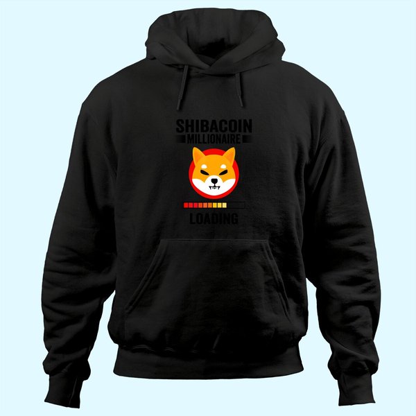 Shiba Coin The Millionaire Loading Token Coin Inu Hoodie-image