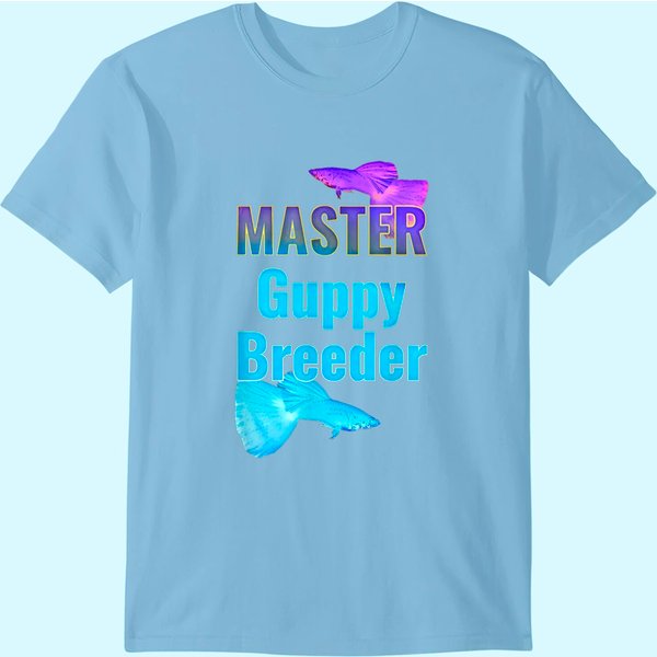 Master Guppy Breeder Aquarium Fish T-Shirt-image