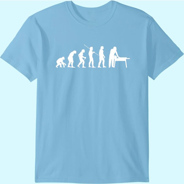 Lumberjack Woodwoker Evolution Woodworking Forestry Gift T-Shirt-image