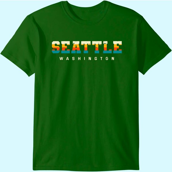 Seattle Washington Hometown T-Shirt-image