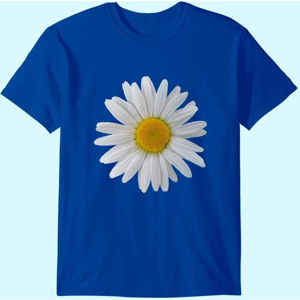 White Daisy Flower Blooming T-Shirt-image