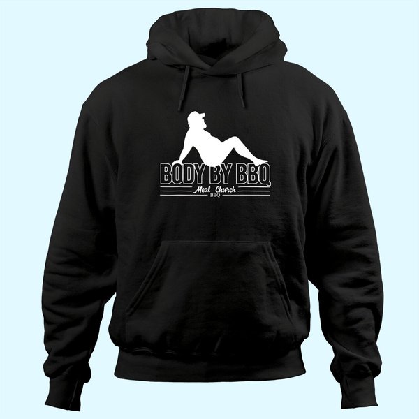 Mens Mens Funny Body By Bbq Vintage Meat Church Hoodie Hoodie-image