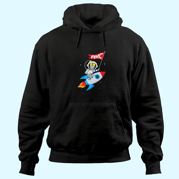 Apes To The Moon $Amc Short Squeeze Hoodie-image