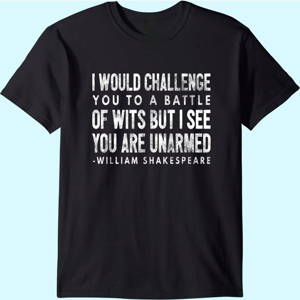 Shakespeare Quote T Shirt-image