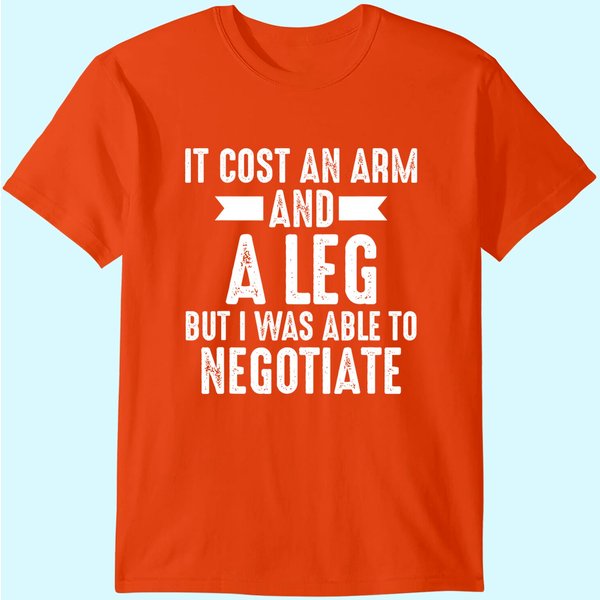 Amputee Able To Negotiate Funny Leg Amputee T-Shirt-image