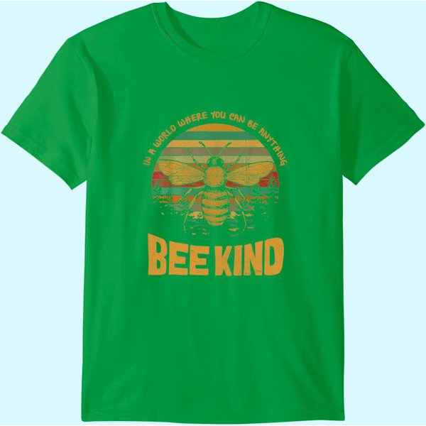Vintage In A World Where You Can Be Anything Be Kind T-Shirt-image