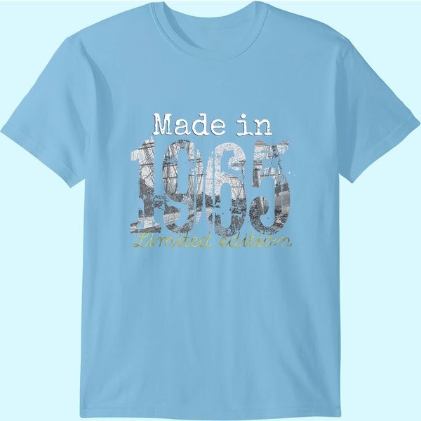 Made In 1965 Tshirt Birthday Shirt-image