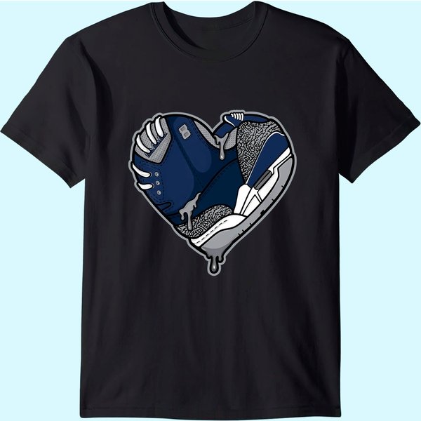 Snk Heart Tee To Match Georgetown T-Shirt-image
