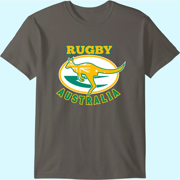 Australia Rugby, Wallabies Rugby Jersey, Australian Flag T-Shirt-image