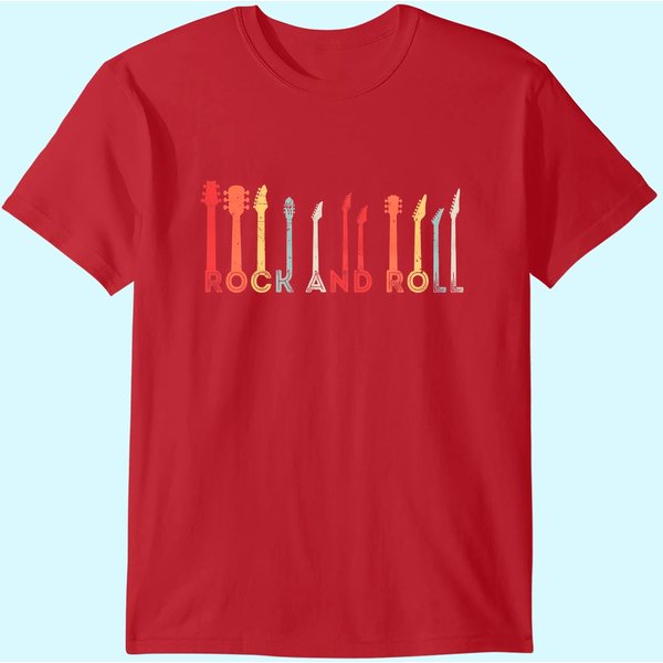 Rock And Roll Vintage Design Concert Band T Shirt-image